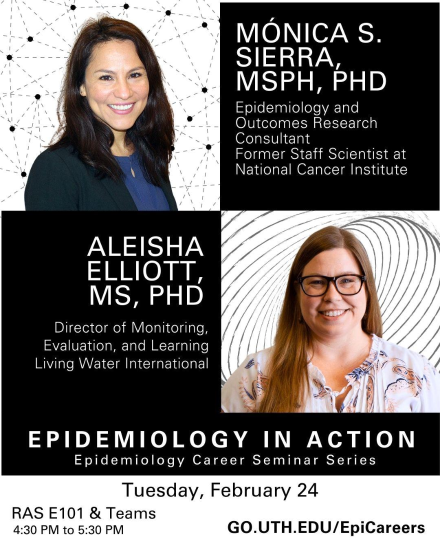 Epidemiology Career Seminar Series (In-Person & Online)